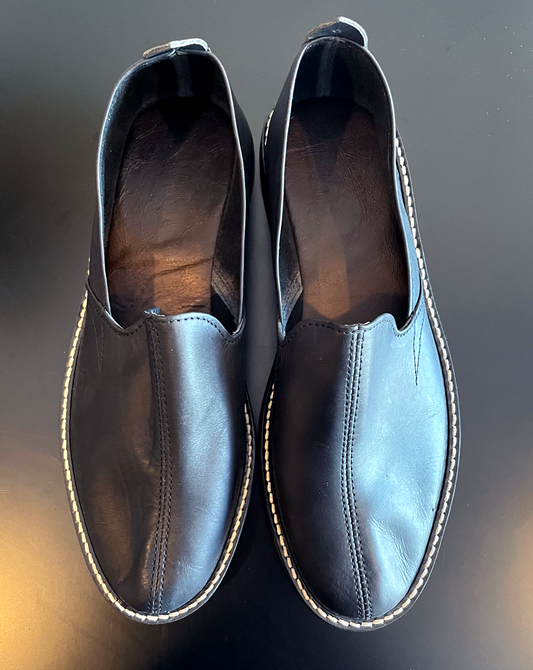 MADAGASCAR MOCCASIN - COAL